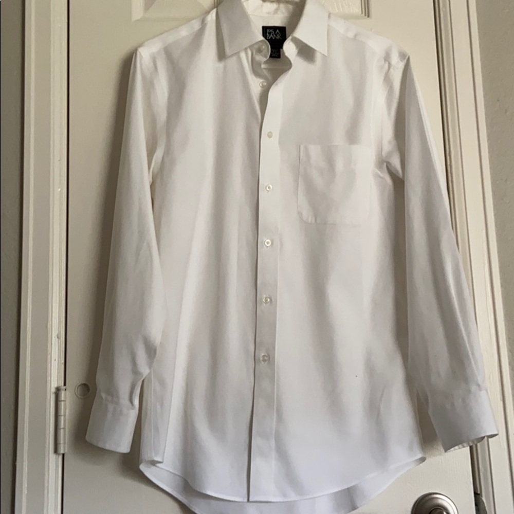 Men’s White button down